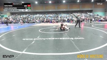 105 lbs Consi Of 8 #2 - Blaine Welsh, Warhawks Wrestling Inc. vs Thomas Juarez, South Bay HULKS Wrestling Club