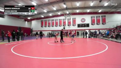 117 lbs Round 2 (3 Team) - Vivian Nguyen, Cerritos College vs Jessica Gonzalez, Santa Rosa College