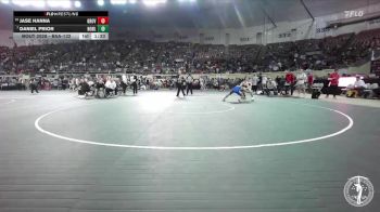 B5A-132 lbs Champ. Round 1 - Daniel Prior, Noble vs Jase Hanna, Grove