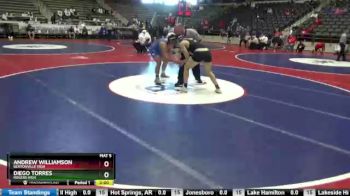 6 lbs Champ. Round 1 - Andrew Williamson, Bentonville High vs Diego Torres, Rogers High