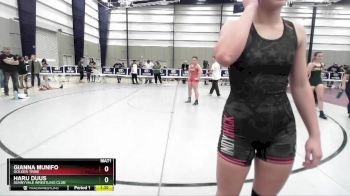 136 lbs Round 1 - Haru Duus, Sunnyvale Wrestling Club vs Gianna Munifo, Golden Tribe