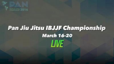 2016 Pan Jiu-Jitsu IBJJF Day 1 Mat 11 Replay