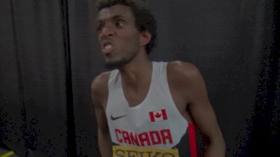 Canada's Mo Ahmed on training with Ryan Hill and his chances in the 3k final