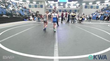 47-51 lbs Rr Rnd 3 - Milaya Medrano, Cowboy Wrestling Club vs Estelle Eardman, HBT Grapplers