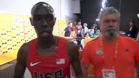 USA's Paul Chelimo believes his kick is medal worthy