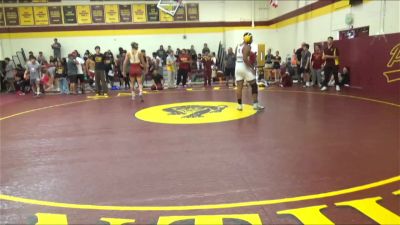197 lbs 5th Place Match - Dominic Sanders Jr, Chabot College vs Grady Cloyd, Sacramento City College