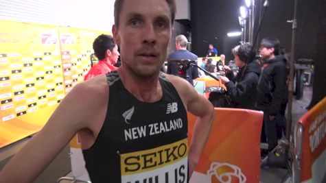 Nick Willis coming off of altitude, felt a little rust in the prelim