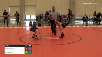 57 lbs 3rd Place - Vincent Petriello, RedNose ES vs Harley Mann, Level Up ES