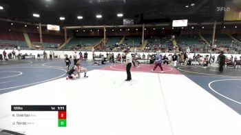 109 lbs Rr Rnd 3 - Kael Overton, Athlos Wrestling vs Jakob Torrez, NM Beast