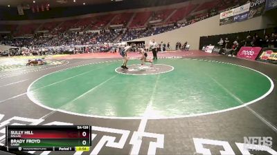 5A-126 lbs Cons. Round 2 - Brady Froyd, Canby vs Sully Hill, Dallas