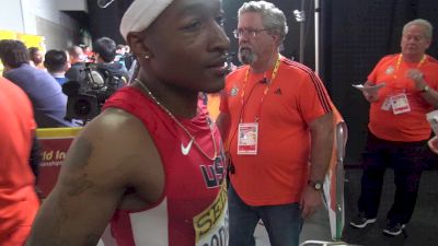 Mike Rodgers all focused on outdoors after not medaling in 60 final