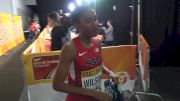 Ajee Wilson says not making the indoor final in 2014 was motivation for 2016 prelim