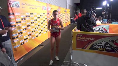 Laura Roesler says she had a perfect race in the prelim