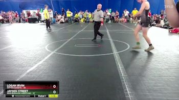 140 lbs Round 2 (8 Team) - Jayden Street, Neighborhood Wrestling vs Logan Irvin, Dayton Bandits