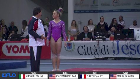 Emily Gaskins - Floor, USA - Sr AA, Jesolo 2016