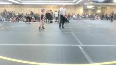 87 lbs Quarterfinal - Jeremiah Rosales, Grindhouse WC vs Holden L Yingst, Keystone Kids Wrestking Club