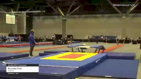 Brynnley Ford - Double Mini Trampoline, Wasatch - 2021 USA Gymnastics Championships