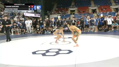 120 lbs Champ. Rd Of 256 - Jaxon Sanchez, California vs Brighton Prine, Georgia