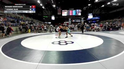 175 lbs Cons. Rd Of 32 - Richard Didrickson, AK vs Dominic Blue, NC