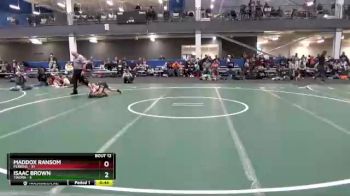 80 lbs Round 4 (6 Team) - Maddox Ransom, Perkins vs Isaac Brown, Tinora