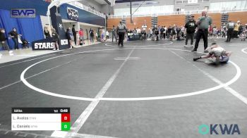 52 lbs Rr Rnd 2 - Liam Avalos, Standfast OKC vs Luca Daniels, Winfield Youth Wrestling Club