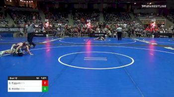 73 lbs Prelims - Grayson Eggum, Stillwater vs Bryar Hooks, Standfast