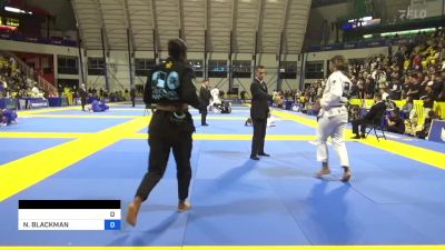 GIOVANNA XAVIER CARNEIRO vs NIA BLACKMAN 2024 World Jiu-Jitsu IBJJF Championship