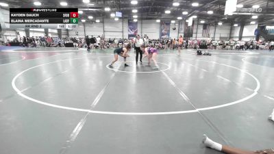 126 lbs Rr Rnd 3 - Kayden Dauch, 5forty Lady Brawlers II vs Elaina Mercadante, Lady Bandits