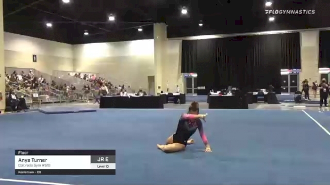 Anya Turner Floor Colorado Gym 510 21 Usa Gymnastics Development Program National Championships