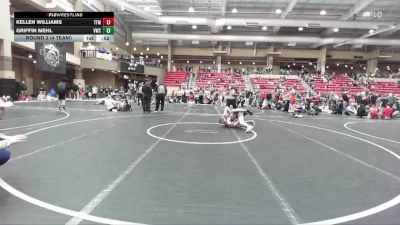 120 lbs Round 3 (4 Team) - Kellen Williams, Task Force Mustang vs Griffin Mehl, Victory