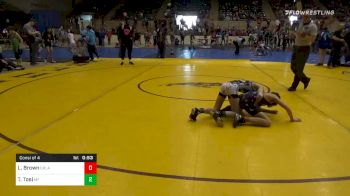 90 lbs Consolation - Landon Brown, Guerilla Wrestling Academy vs Ty Tosi, Morris Fitness