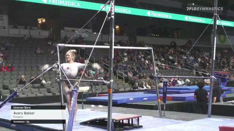 Avery Balser - Bars, Rutgers - 2022 Elevate the Stage Toledo presented by Promedica