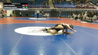 165 lbs Round 1 (16 Team) - Jesse O`Donnell, Oconee County vs Sandejago Wilson, Long County