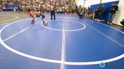 58 lbs Rr Rnd 2 - Hunter Clarke, Claremore Wrestling Club vs Kyler Naifeh, Raw Wrestling Club