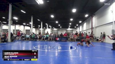 130 lbs Round 2 (4 Team) - Aaron Ellison, North Carolina vs Bear Bringer, Georgia