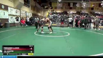 220 lbs Champ. Round 1 - Om Shastri, Los Gatos vs Fernando Llanos, San Clemente