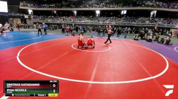 6A 215 lbs Semifinal - Dimitrios Katsigiannis, Katy vs Ryan Nichols, Allen