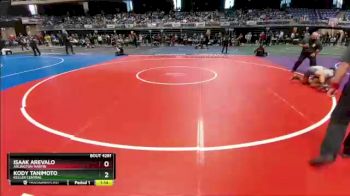 6A - 106 lbs Semifinal - Kody Tanimoto, Keller Central vs Isaak Arevalo, Arlington Martin