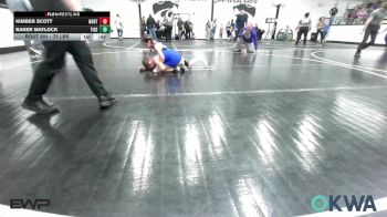 75 lbs Round Of 16 - Kimber Scott, Northeast Take Down Club vs Baker Matlock, Tiger Trained Wrestling