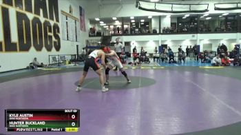 165 lbs Semifinal - Kyle Austin, Ohio Northern vs Hunter Buckland, Ohio Northern