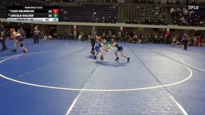 55 lbs Cons. Round 5 - Lincoln Walker, Immortal Athletics WC vs Cash Helmrichs, Immortal Athletics WC