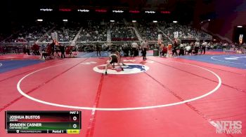 4A-106 lbs Cons. Round 1 - Shaiden Casner, Cheyenne East vs Joshua Bustos, South