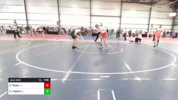 220 lbs Round Of 64 - Carsen Rupp, PA vs Charles Higdon, GA