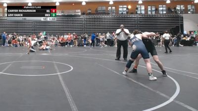 140 lbs Round 3 (8 Team) - Carter Richardson, NC Legend vs Levi Vance, Grundy WC Gold
