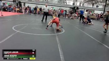 100 lbs Round 4 (6 Team) - Omar Niyazov, Vougar`s Honors vs Marcus Lawler, TNWC