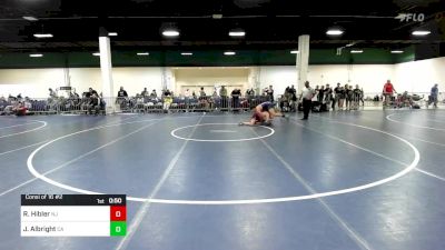 120 lbs Consi Of 16 #2 - River Hibler, NJ vs Jack Albright, CA