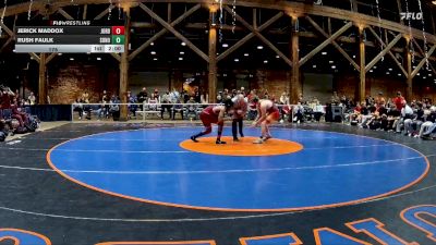 175 lbs 2nd Wrestleback (16 Team) - Rush Faulk, Sonoraville vs Jerick Maddox, Jordan