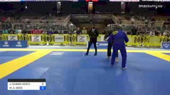 JOSHUA SHAWN HEATH vs MICHELE C. OSSO 2021 Pan Jiu-Jitsu IBJJF Championship
