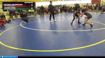 69 lbs Quarterfinal - Autumn Anunpathum, Cimarron Bad Boys vs Vander Tran, Gold Rush Wrestling