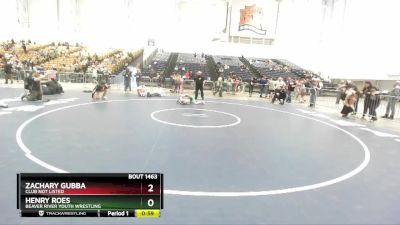 87 lbs Cons. Round 2 - Henry Roes, Beaver River Youth Wrestling vs Zachary Gubba, Club Not Listed